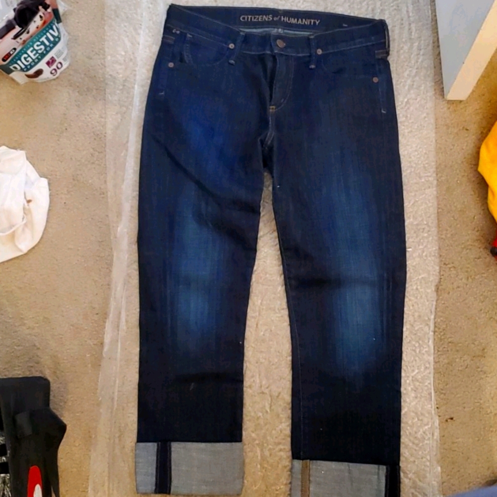 Womans size 27 citizens of humanity capri